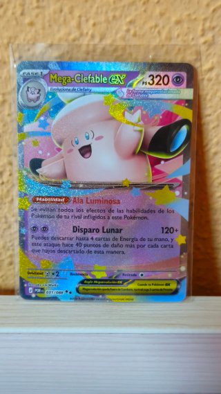 Carta Pokémon Mega-Clefable EX
