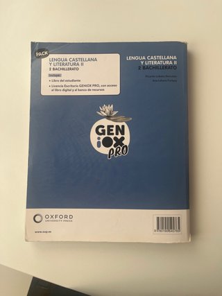 Lengua castellana y literatura II. Libro del es...
