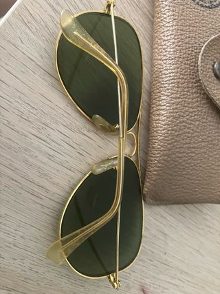 Gafas Ray-Ban Aviator USA Vintage Doradas