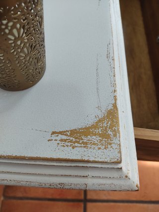 Graziose comodine Lucia in stile shabby chic francese