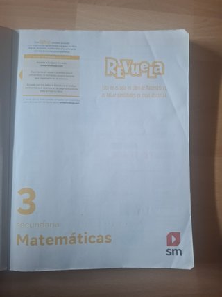 Matemáticas 3 secundaria Revuela