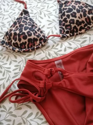 Bikini estampado leopardo