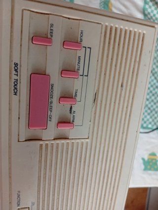 Reloj despertador Sanyo RM 5008 - Años 70