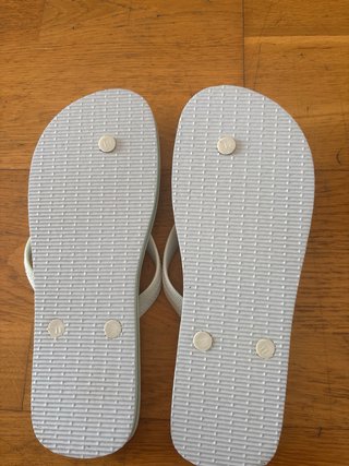 Chanclas Havaianas blancas talla 43 NEW 🇧🇷