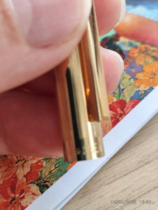 Sheaffer Targa 1005 Pluma Vintage 23K Estuche