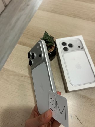 iPhone 17 Pro Max 256gb silver como nuevo