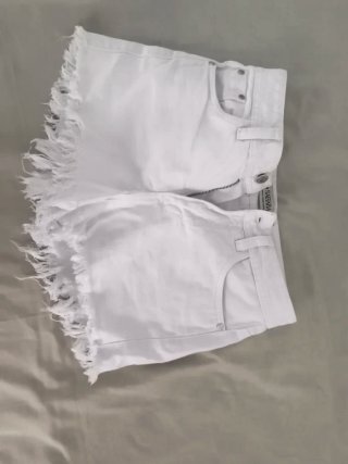 Shorts blancos niña