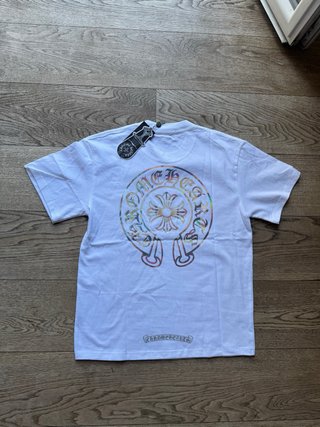 Maglia Chrome Hearts Bianca Multicolore
