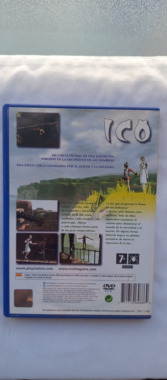 ICO PS2 PAL España – Completo – PERFECTO