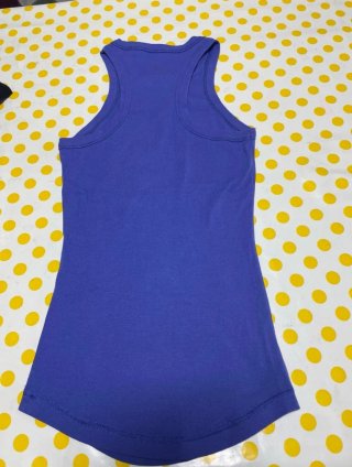 Duo canotte Sisley nero e blu