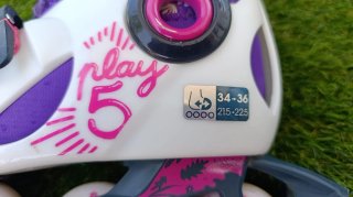 Patines Oxelo Talla 34-36 con Protecciones