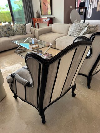 Par de Sillones Grandes Estilo Luis XV