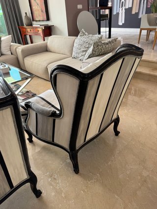 Par de Sillones Grandes Estilo Luis XV