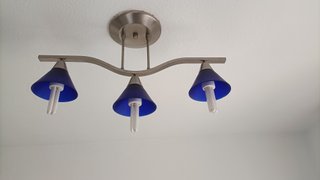 2 Lámparas Techo Salón 3+4 Focos