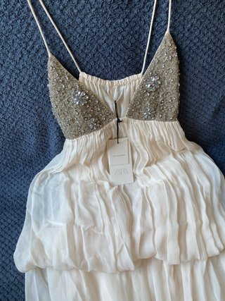 Vestido Zara Collection Abalorios