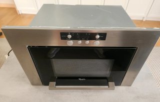 Microondas Integrable Whirlpool Acero Inox