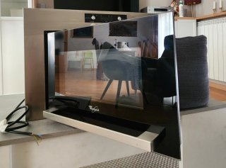 Microondas Integrable Whirlpool Acero Inox
