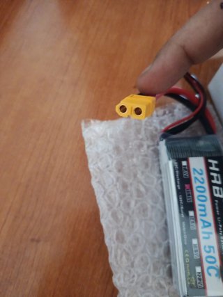 2 Baterías LiPo HRB 2200mAh 50C XT60
