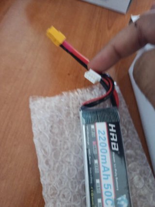 2 Baterías LiPo HRB 2200mAh 50C XT60