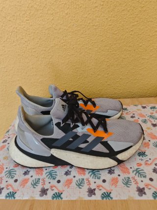Adidas X9000L4 Gris Naranja