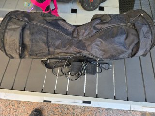 Hoverboard rosa con funda y cargador