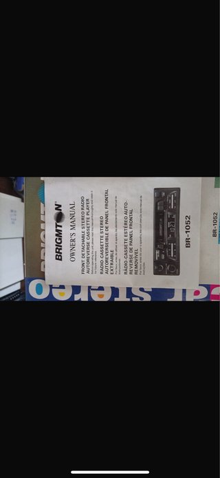 Radio y 4 altavoces Brigmton