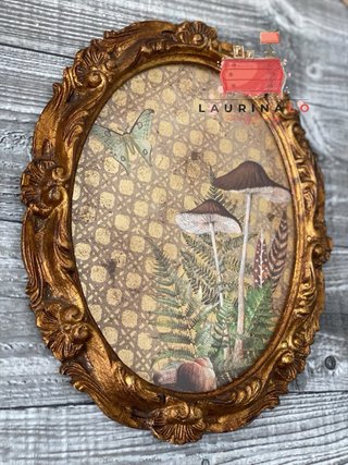Cornice decorativa dipinta a mano