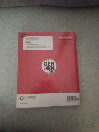 Matemáticas I 1 Bachillerato : Geniox
