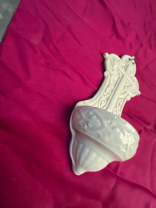 Benditera de porcelana francesa