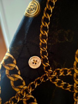 Blusa Michael Kors Cadena Dorada Talla S