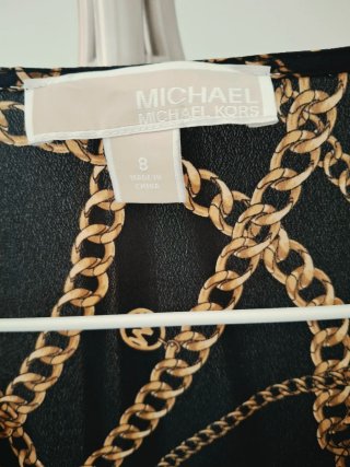 Blusa Michael Kors Cadena Dorada Talla S