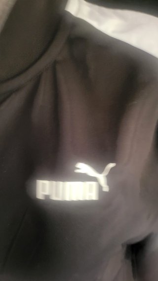 Chándal Puma Negro y Blanco