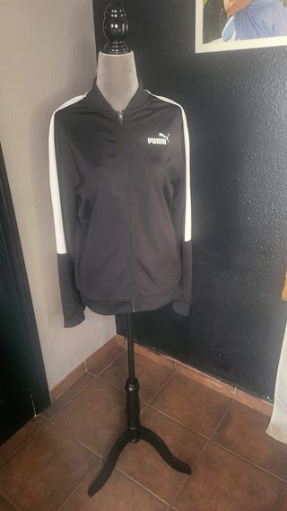 Chándal Puma Negro y Blanco