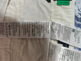 Pantalón Dockers Blanco Mujer