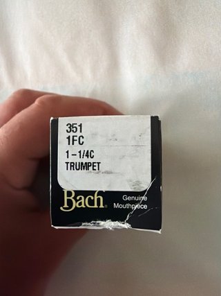 Boquilla Trompeta Bach 1-1/4C
