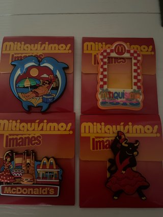 Colección Imanes Mitiquisimos McDonalds