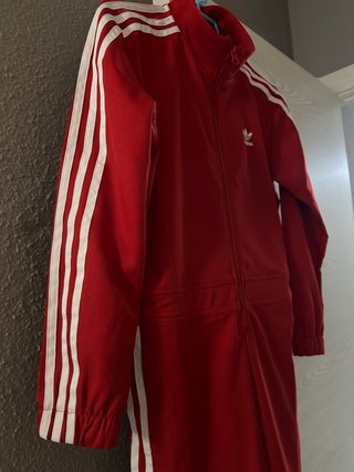 Mono Adidas Rojo Niña Talla 9-10