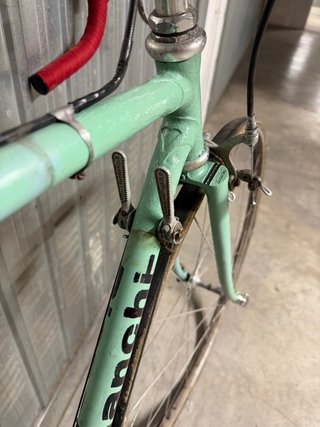 Bici Corsa Vintage Bianchi Rekord 748