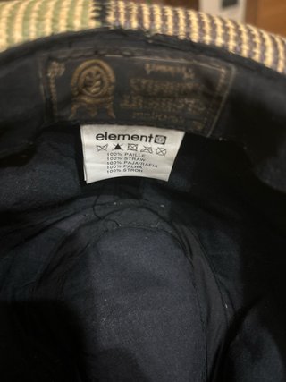 Cappello Element paglia uomo donna