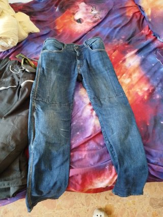 Chaqueta y pantalón de moto