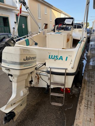 Barca Rio 500 Sol con motor Johnson 90cv