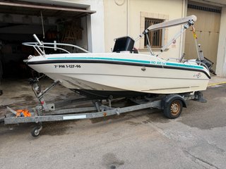 Barca Rio 500 Sol con motor Johnson 90cv
