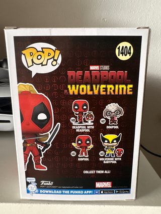 Funko Pop Lady Deadpool 1404 Marvel