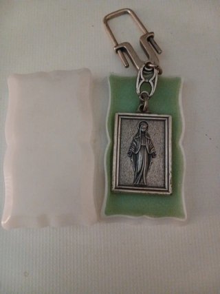 Llavero Plata Virgen María