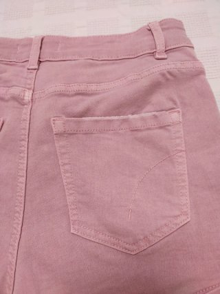 Pantalón corto rosa GREEN COAST talla 36