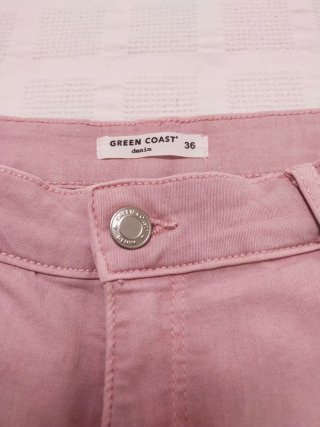 Pantalón corto rosa GREEN COAST talla 36