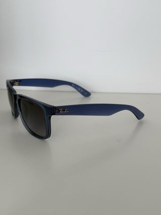 Gafas de Sol Ray-Ban Justin Azul/Gris