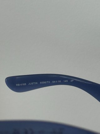 Gafas de Sol Ray-Ban Justin Azul/Gris