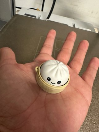 Raviolo Bao Fidget Clicker Anti-Stress Stampa 3D