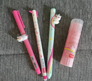 Set Legami penne e colla unicorno